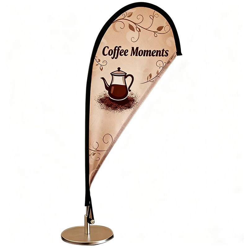 Bendera Pantai Meja Teardrop